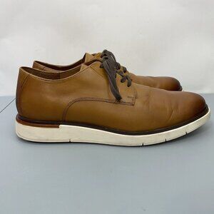 Allen Edmonds Carson Hybrid Derby Shoes Walnut Brown Mens 11 D